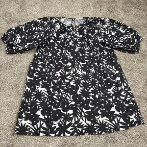 Everlane Seersucker Organic Cotton Dress